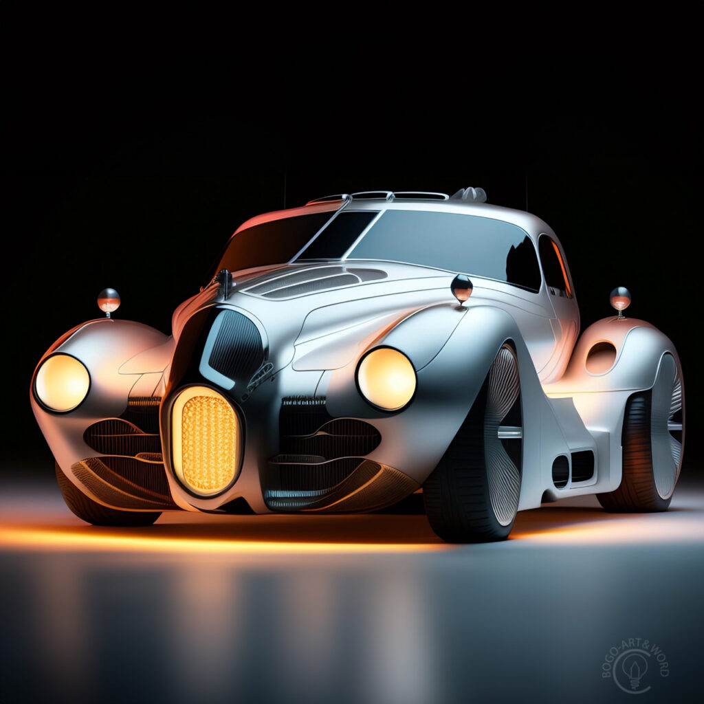 ART-KI & Painting-24 - Futuristischer Auto-Entwurf-1